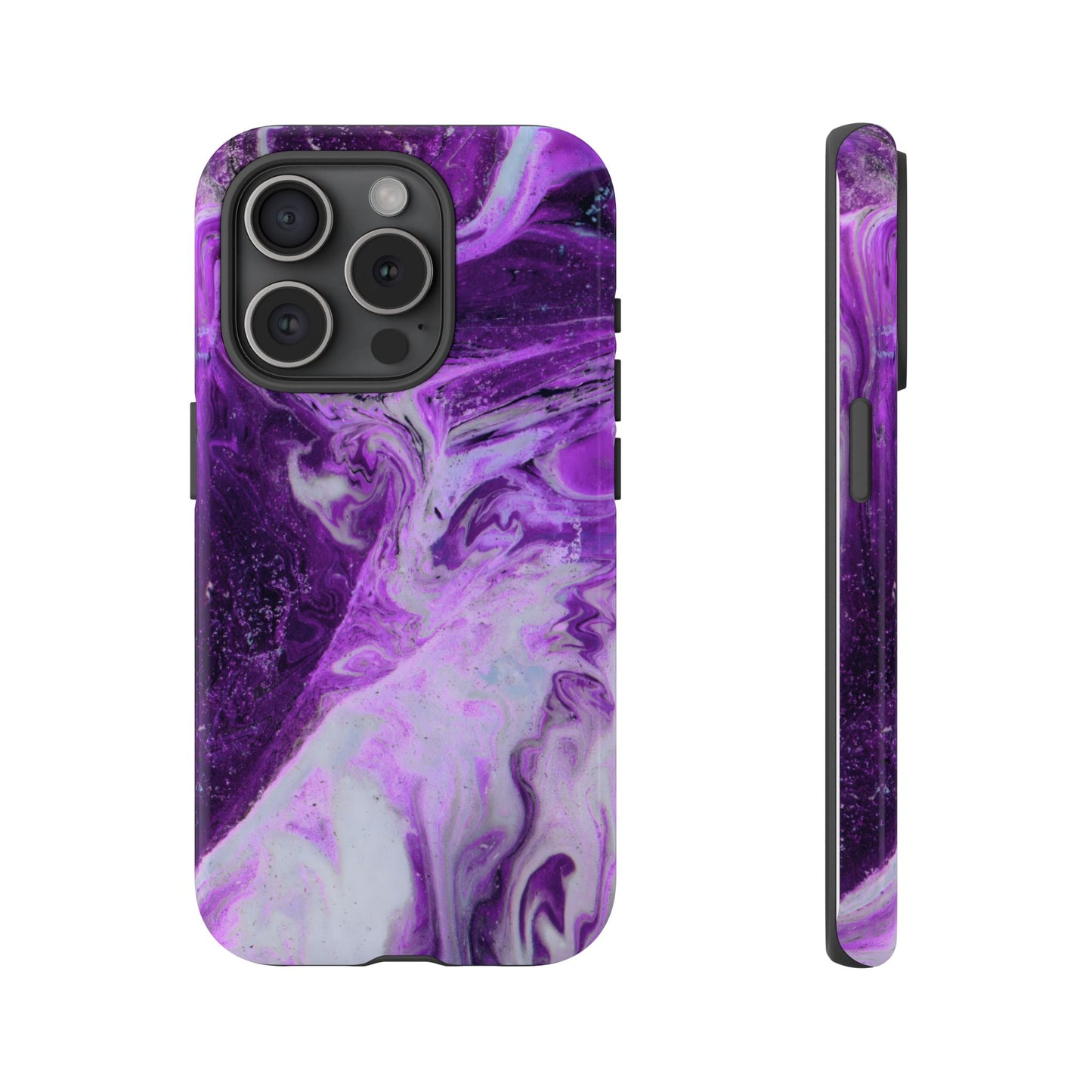 Protective Phone Case – Midnight Amethyst