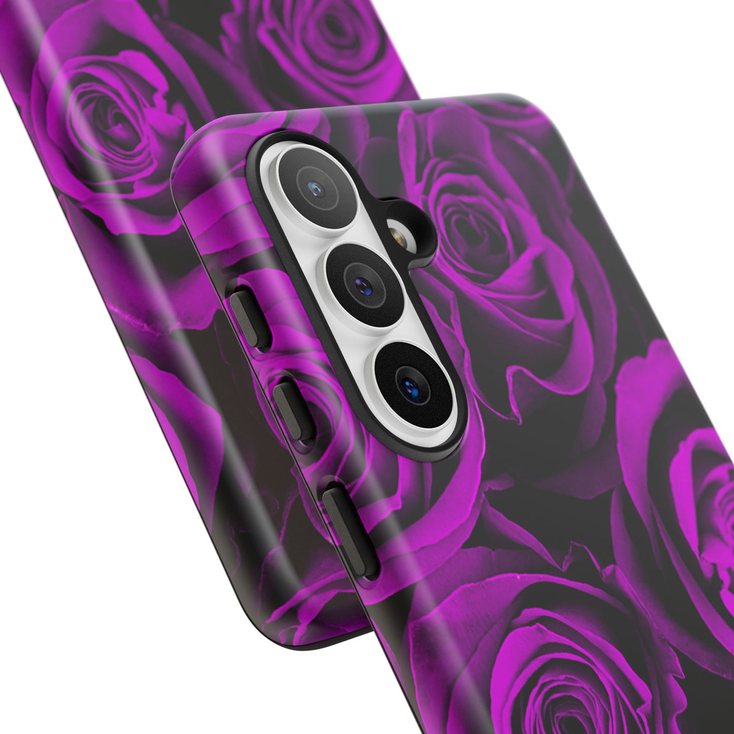 Protective Phone Case – Amethyst Roses