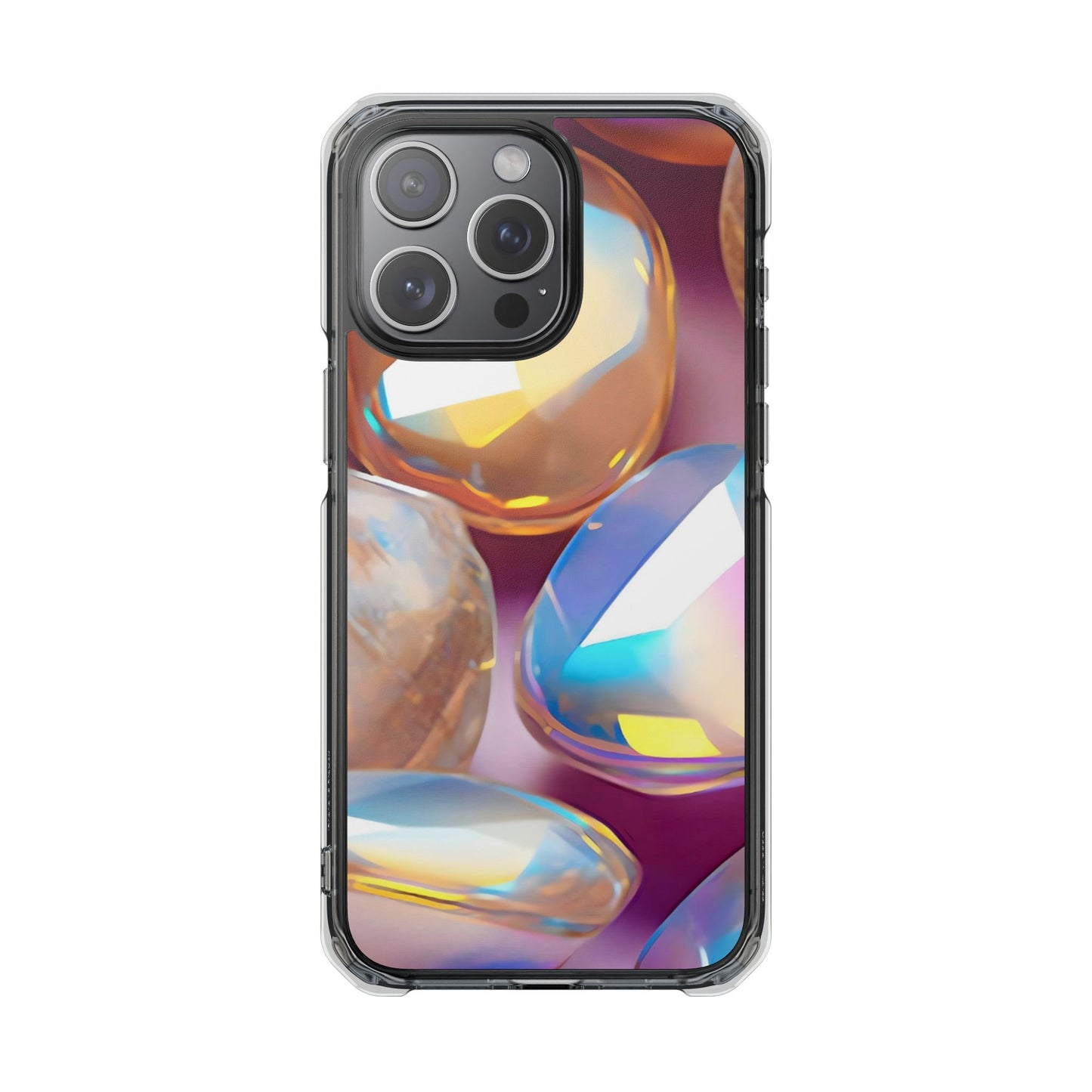 Clear Magnetic Phone Case – Glass Candy