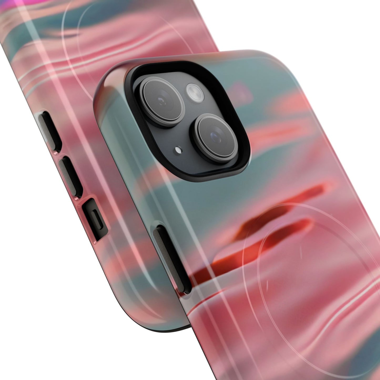 Protective Magnetic Phone Case – Liquid Sunset