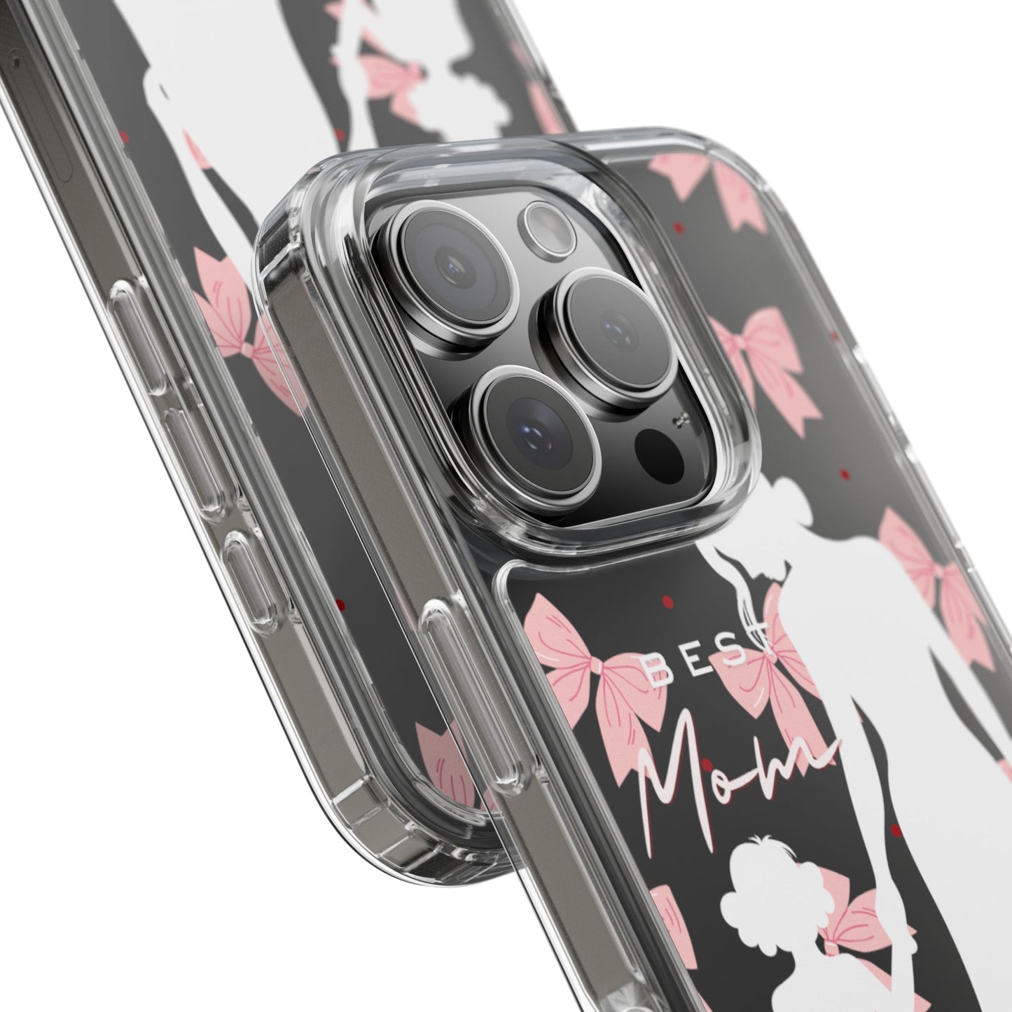 Clear Phone Case – Best Mom: My Little Girl
