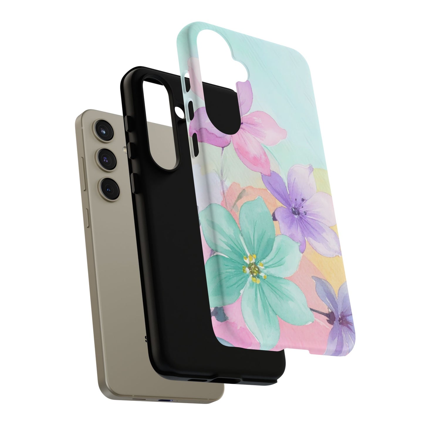Protective Phone Case – Water Petal