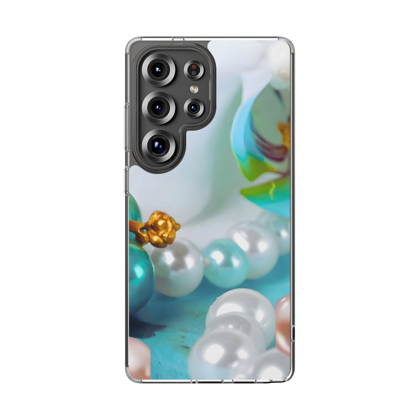 Clear Phone Case – Mermaid's Pearl