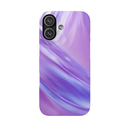 Snap Phone Case – Lavender Wave