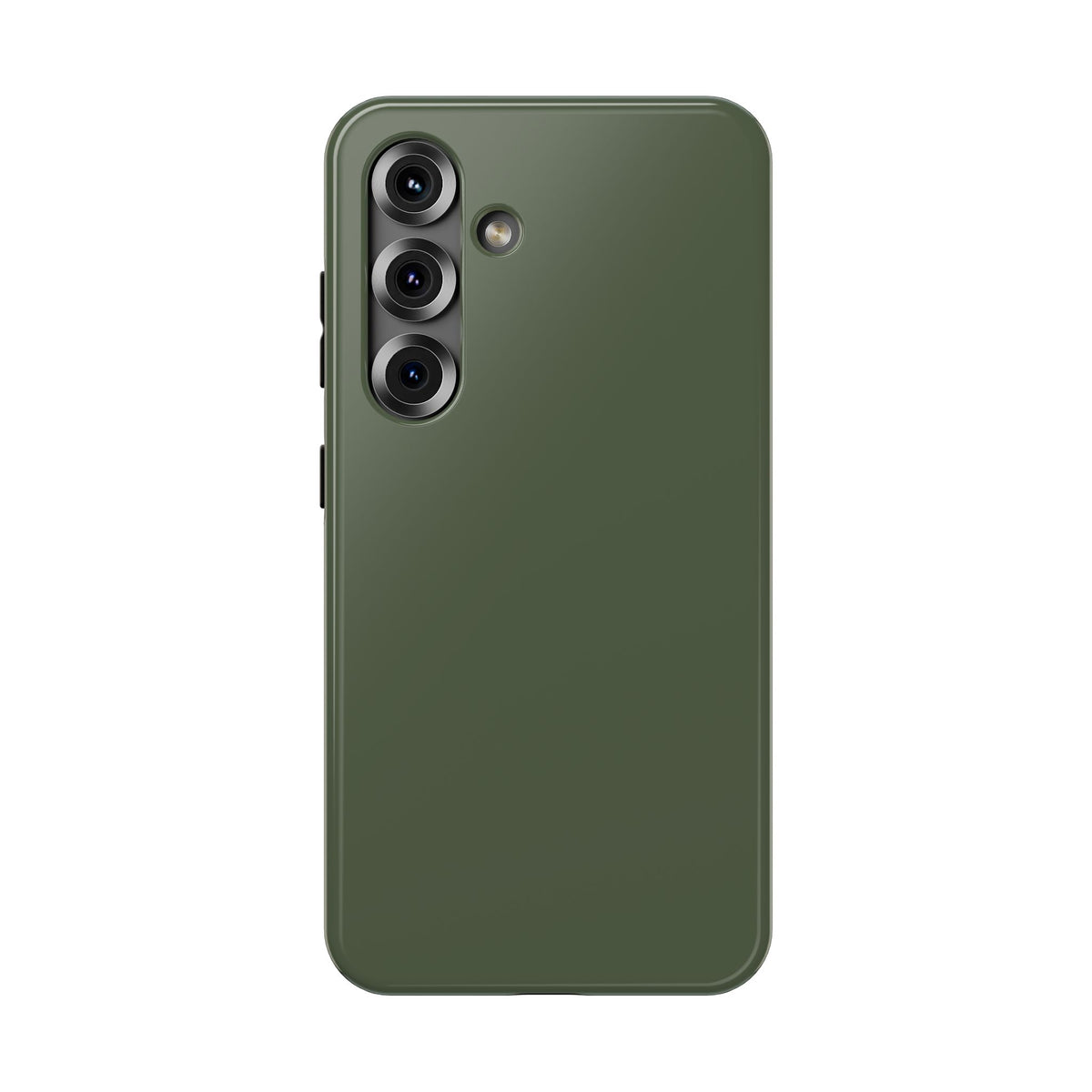 Impact-Resistant Phone Case — Military Green Protective Shockproof Cover