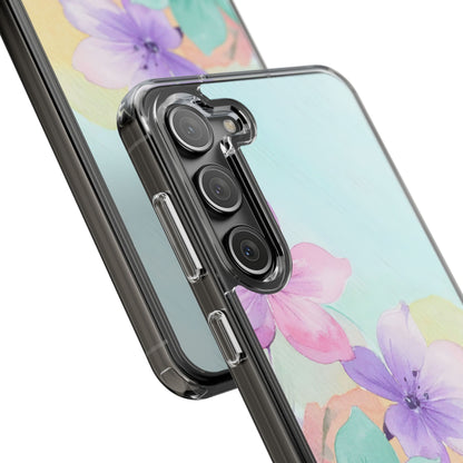 Clear Phone Case – Water Petal