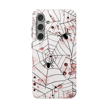 Impact-Resistant Phone Case – Blood Web