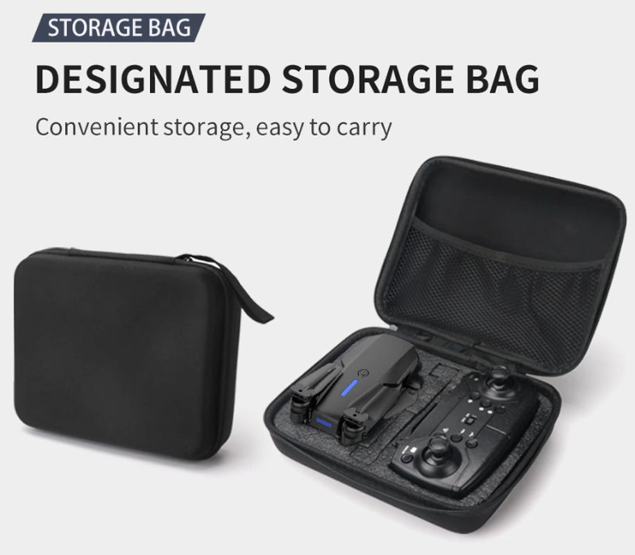 RC Drone with 4K HD Camera Extra Batteries Wifi FPV Foldable Quadcopter New 2024