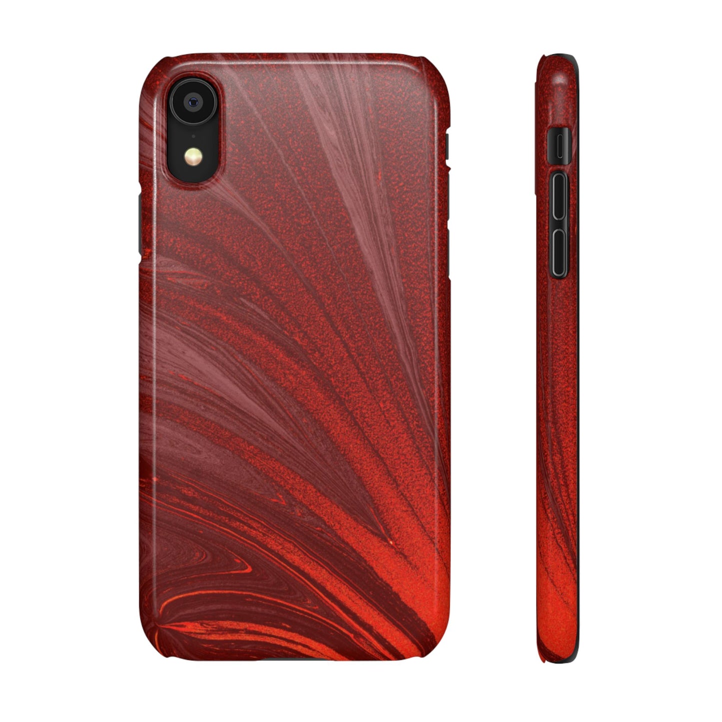 Snap Phone Case – Crimson Current
