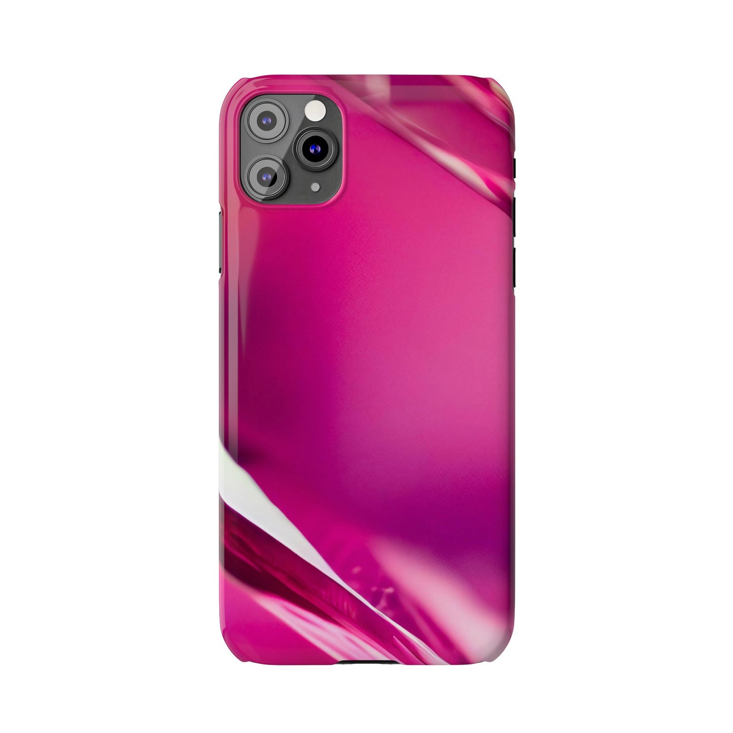 Slim Phone Case – Magenta Motion