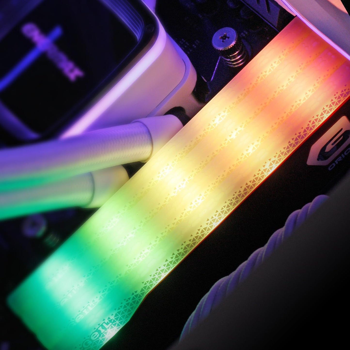 Orion RGB DDR4 RAM, 16GB (8Gbx2) 3200Mhz 1.35V XMP2.0, Intel/Amd Compatible, Long DIMM High Speed Desktop Memory, Hardcore Immersive Gaming/Multimedia Content Creation/Quality Live Streaming