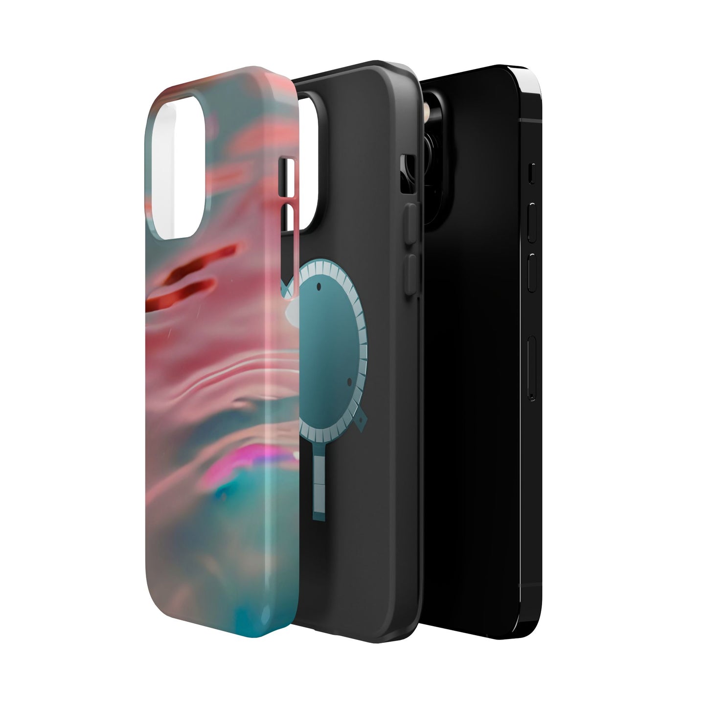 Wireless-Charging Compatible Case – Liquid Sunset