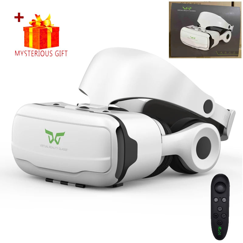 Casque Helmet 3D VR Glasses Virtual Reality Headset for Smartphone Smart Phone Goggles Lenses Lunette Viar Binoculars Video Game