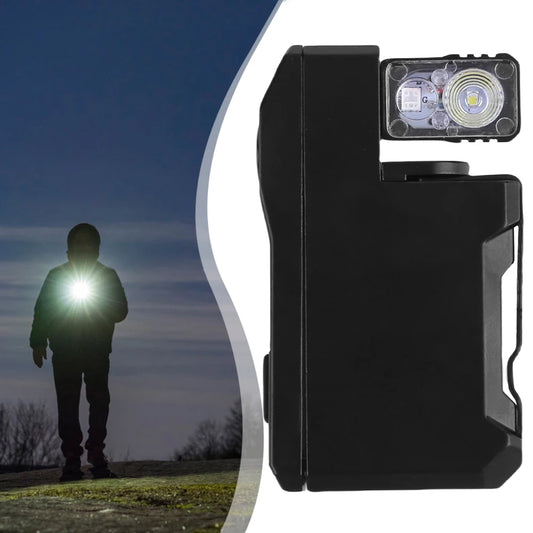 Portable Flat Pocket Flashlight 400 Lumens Magnetic Keychain Flashlight Small Flashlight for Outdoor Camping Hiking