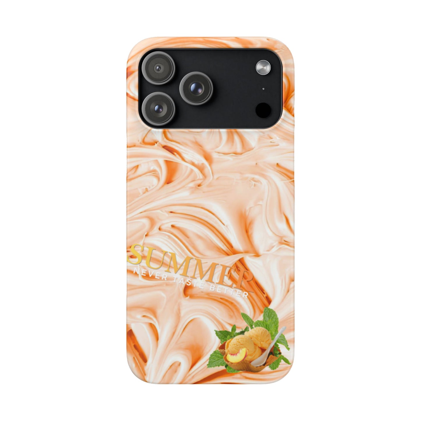 Snap Phone Case – Peach Sorbet