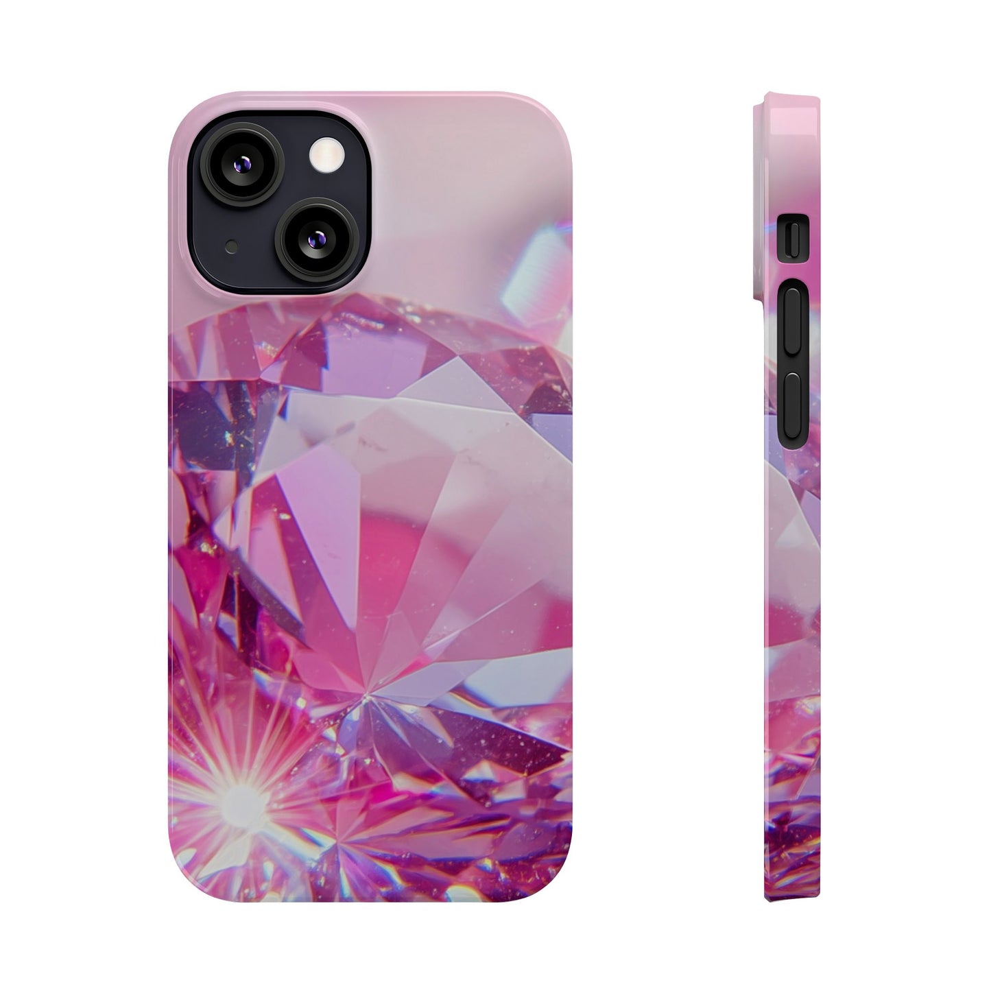 Slim Phone Case – Pink Ice