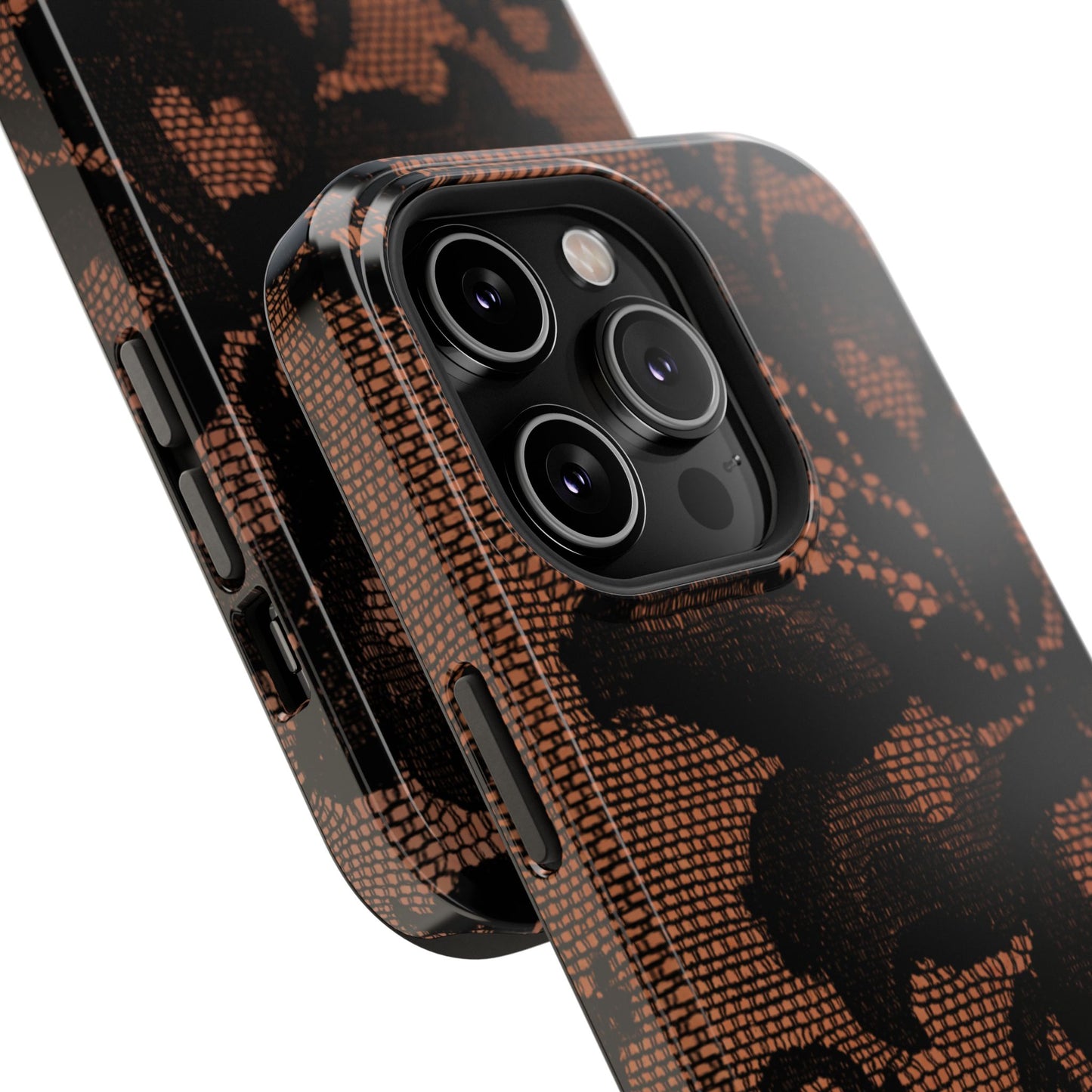 Impact-Resistant Phone Case – Ember Lace