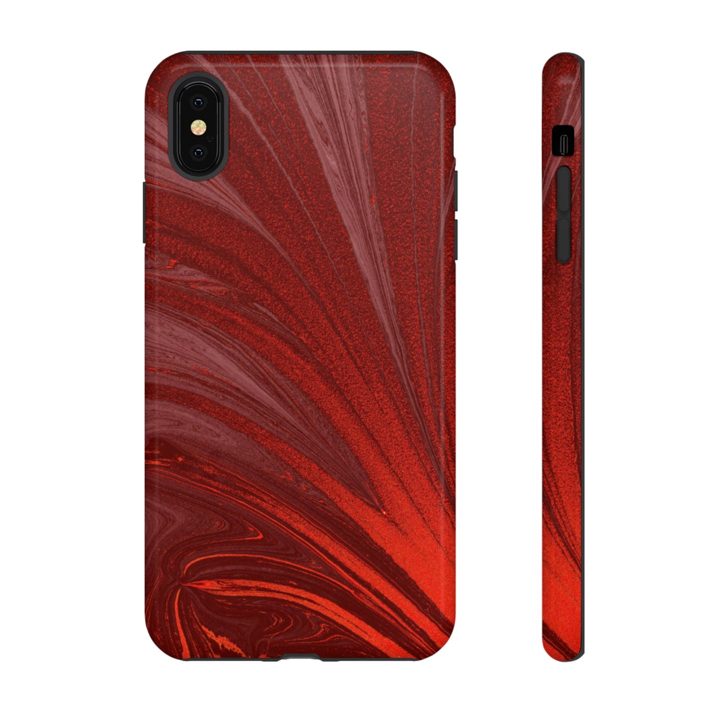 Protective Phone Case – Crimson Current