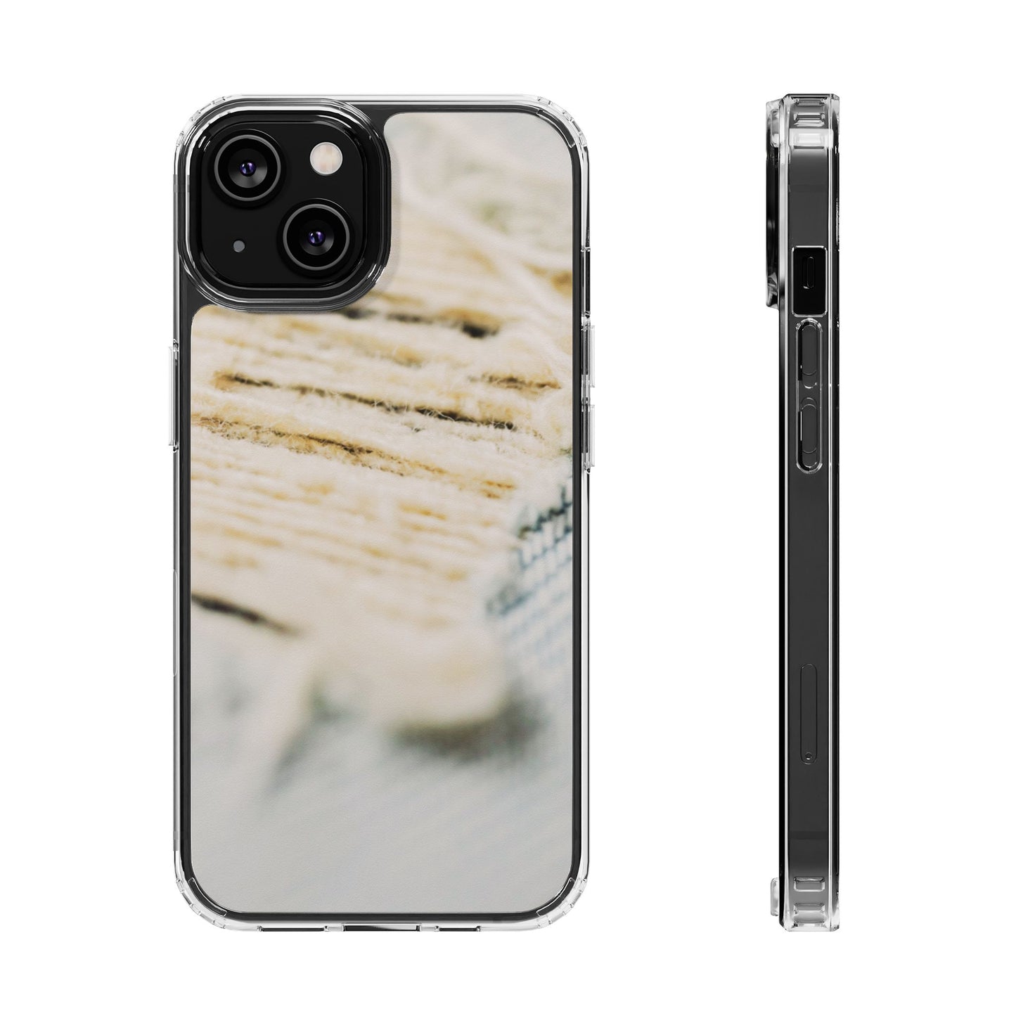 Clear Magnetic Phone Case – Woven Warmth