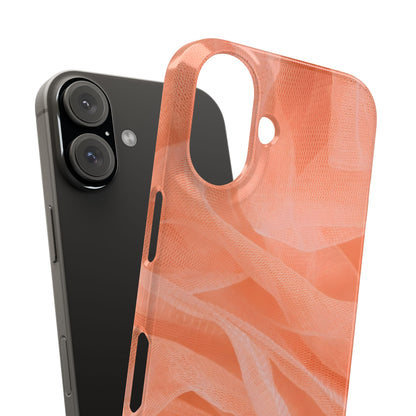 Snap Phone Case – Coral Veil