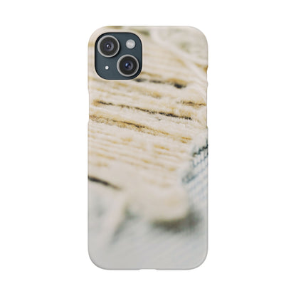 Snap Phone Case – Woven Warmth