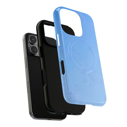 Protective Magnetic Phone Case – Azure Fade