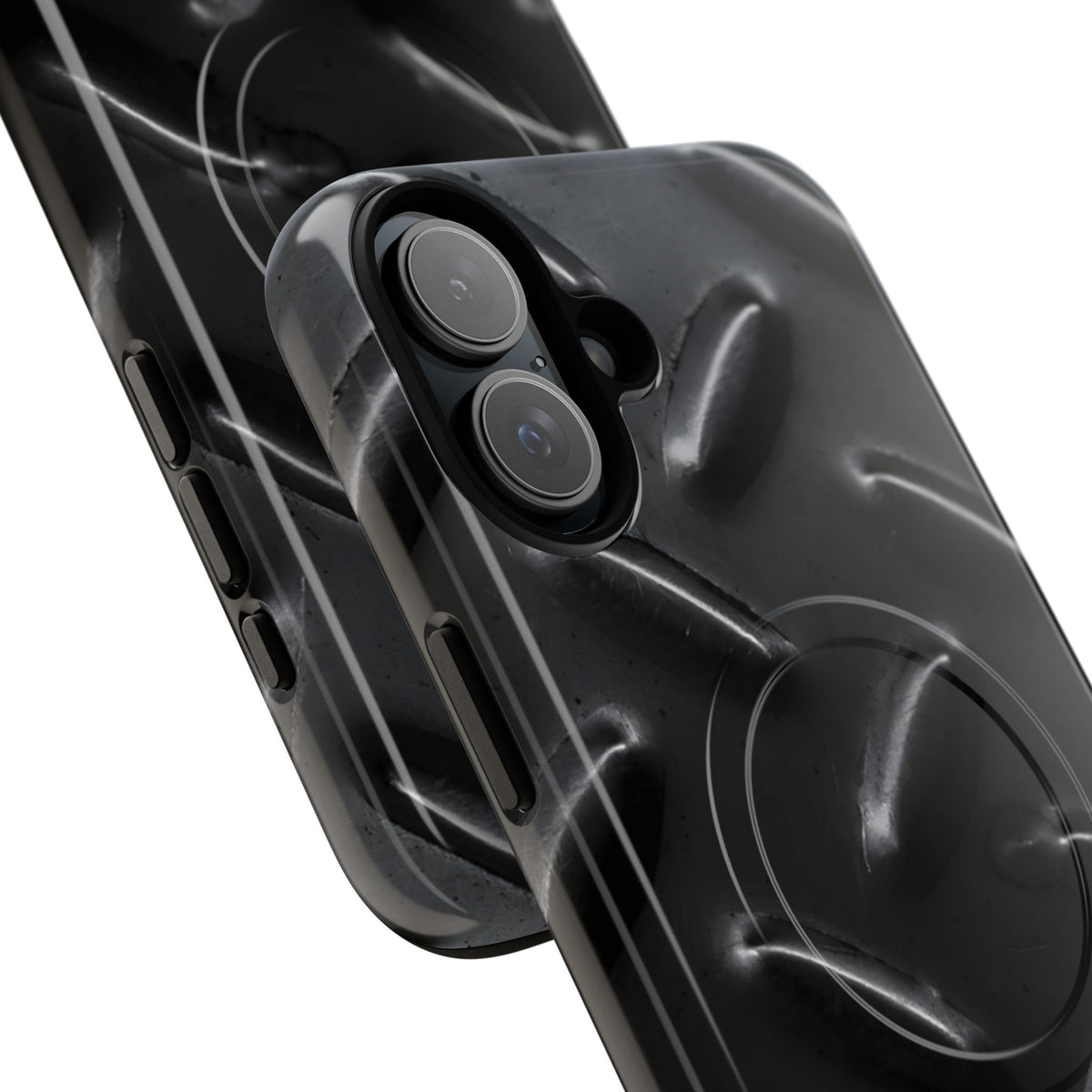 Protective Magnetic Phone Case – Blackout Plate