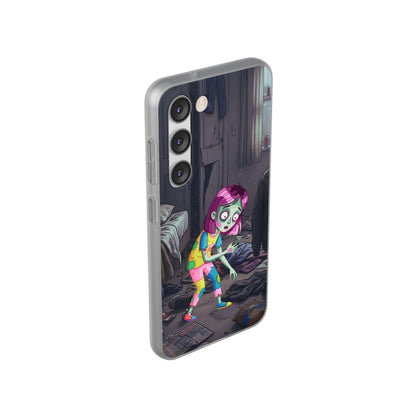 Zombie Girl Phone Case — Cute Creepy Cartoon Phone Cover
