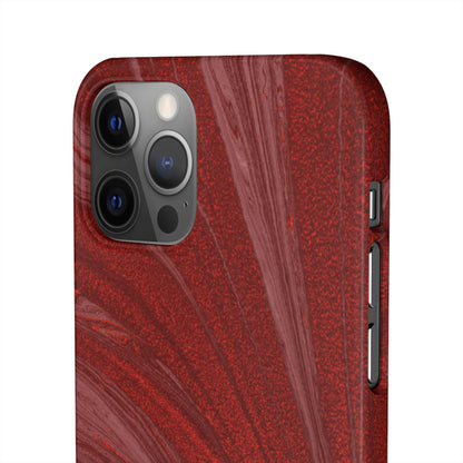 Snap Phone Case – Crimson Current