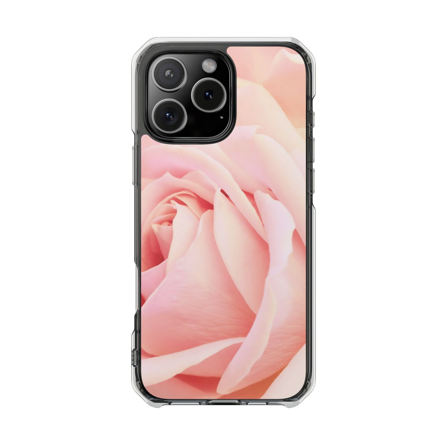 Clear Magnetic Phone Case – A Mother’s Rose Embrace