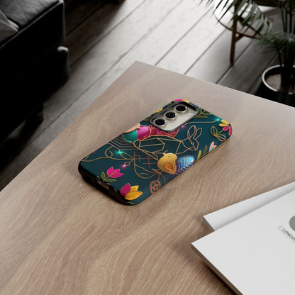 Protective Phone Case – Jeweled Garden