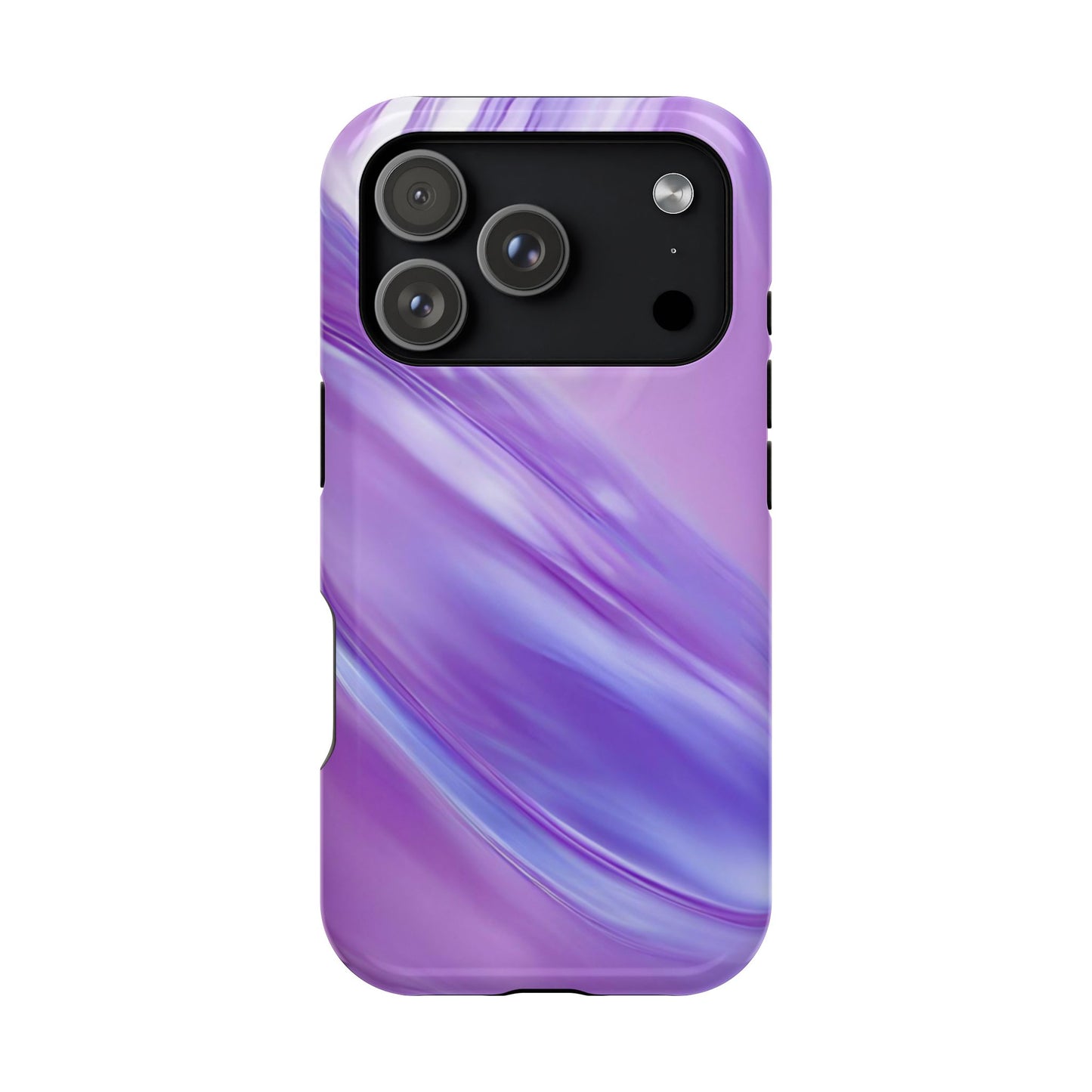Wireless-Charging Compatible Case – Lavender Wave