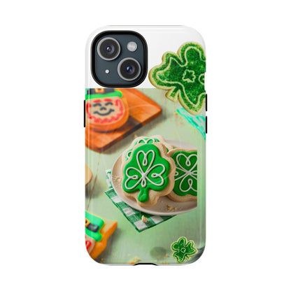 Protective Phone Case – Shamrock Cookies