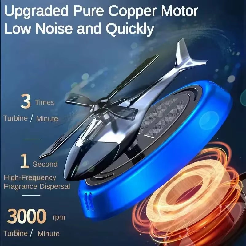 Solar Aircraft Car Decoration Ornaments Car Interior Accessories Desktop Ornament Gift for Woman, Man, Car Enthusiast