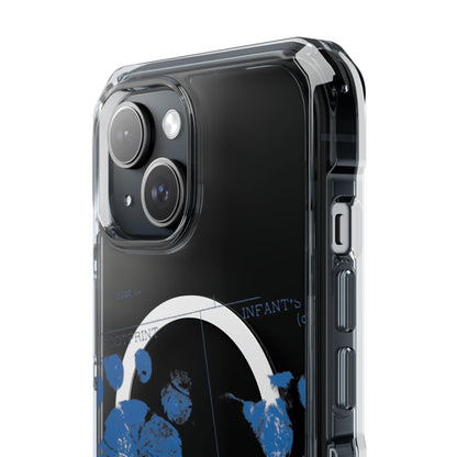 Clear Magnetic Phone Case – Mom’s Little Blue Footprints