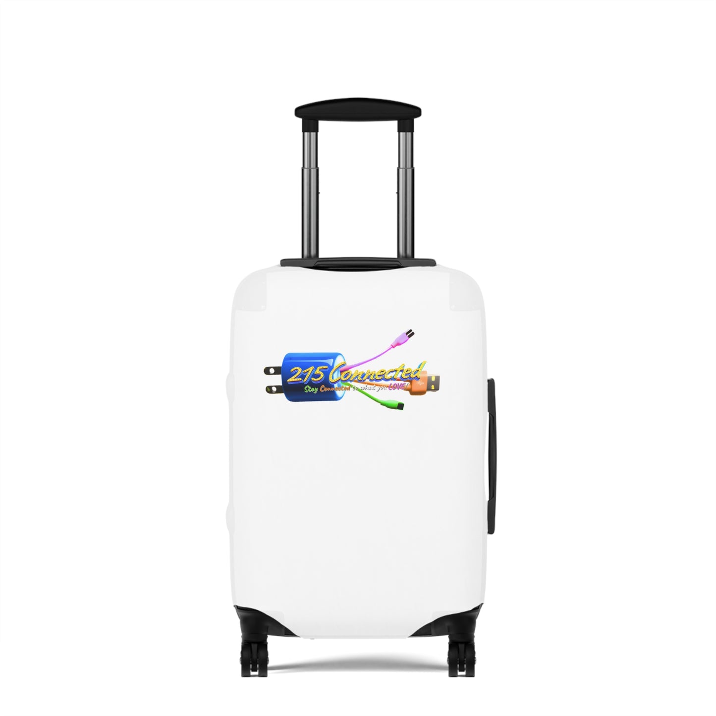 Luggage Cover – 215 Connected Logo Protective Suitcase Sleeve
