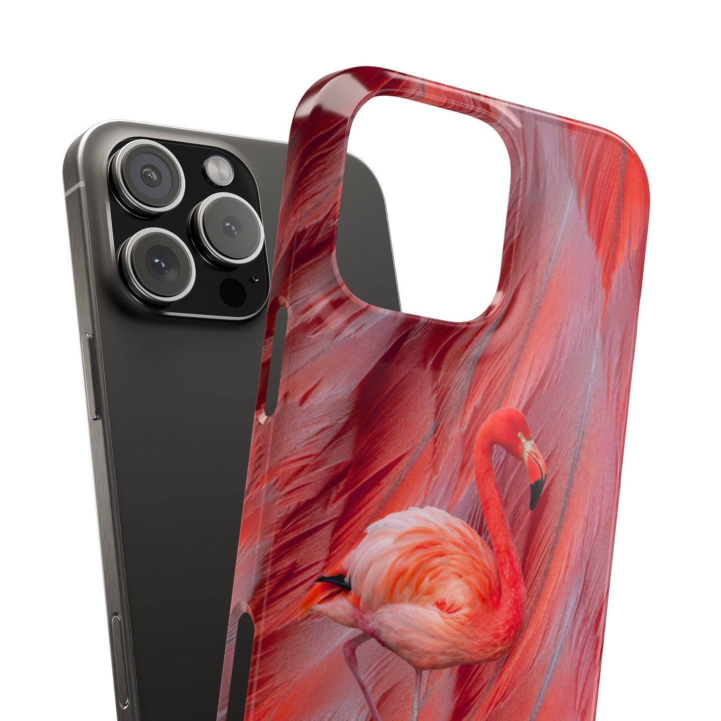 Snap Phone Case – Scarlet Plume