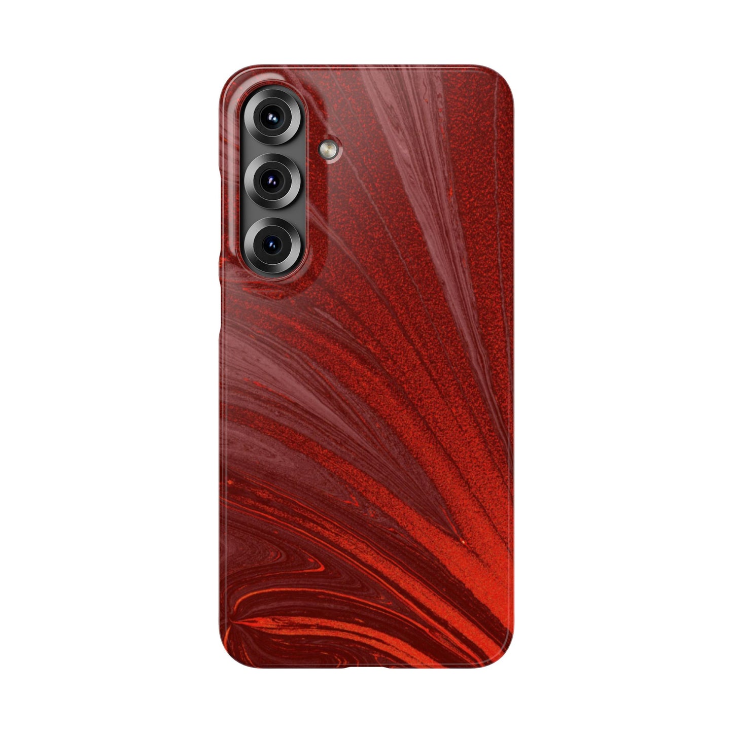 Snap Phone Case – Crimson Current