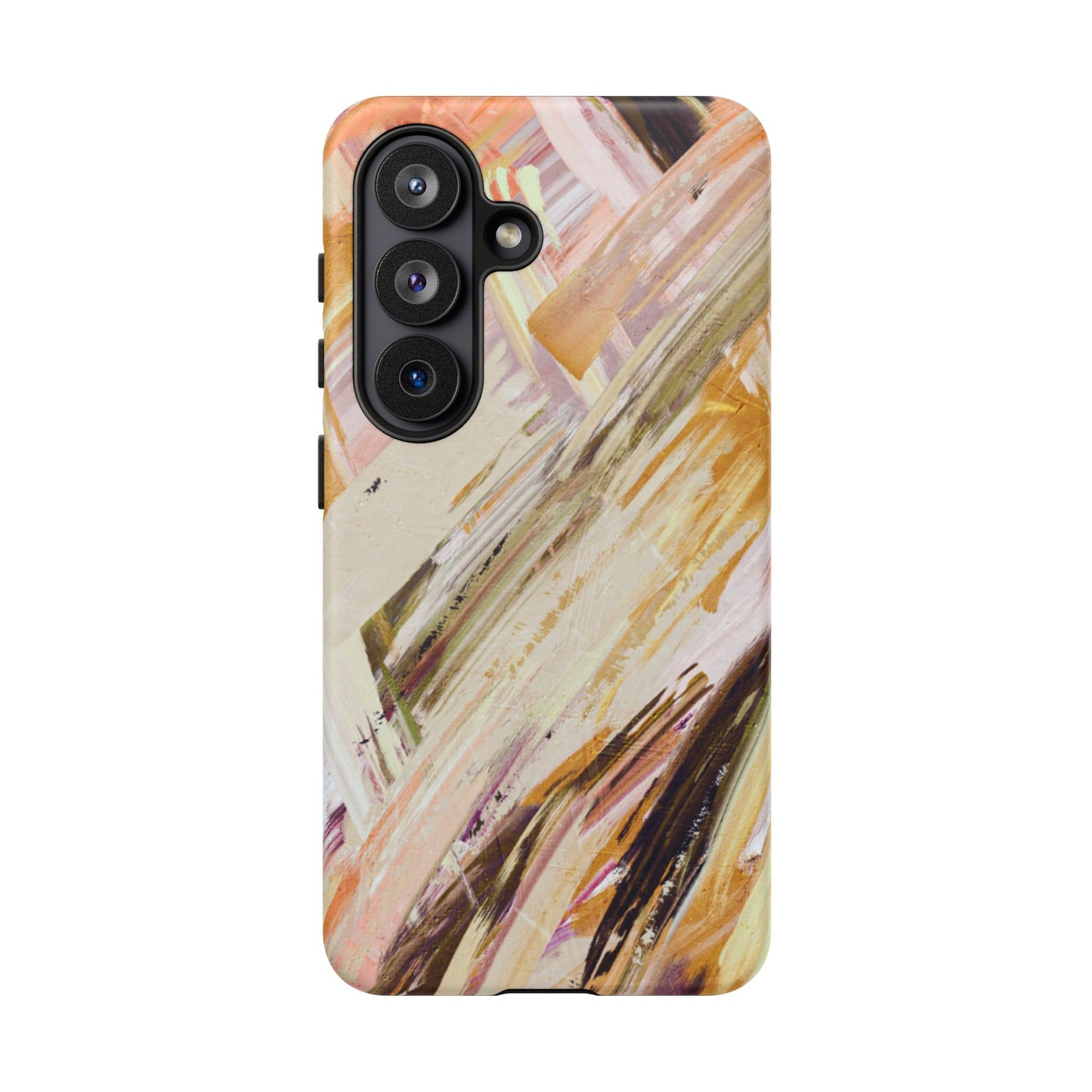 Protective Phone Case – Brush & Bronze