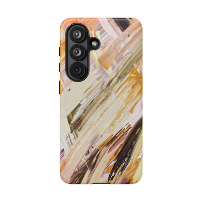 Protective Phone Case – Brush & Bronze