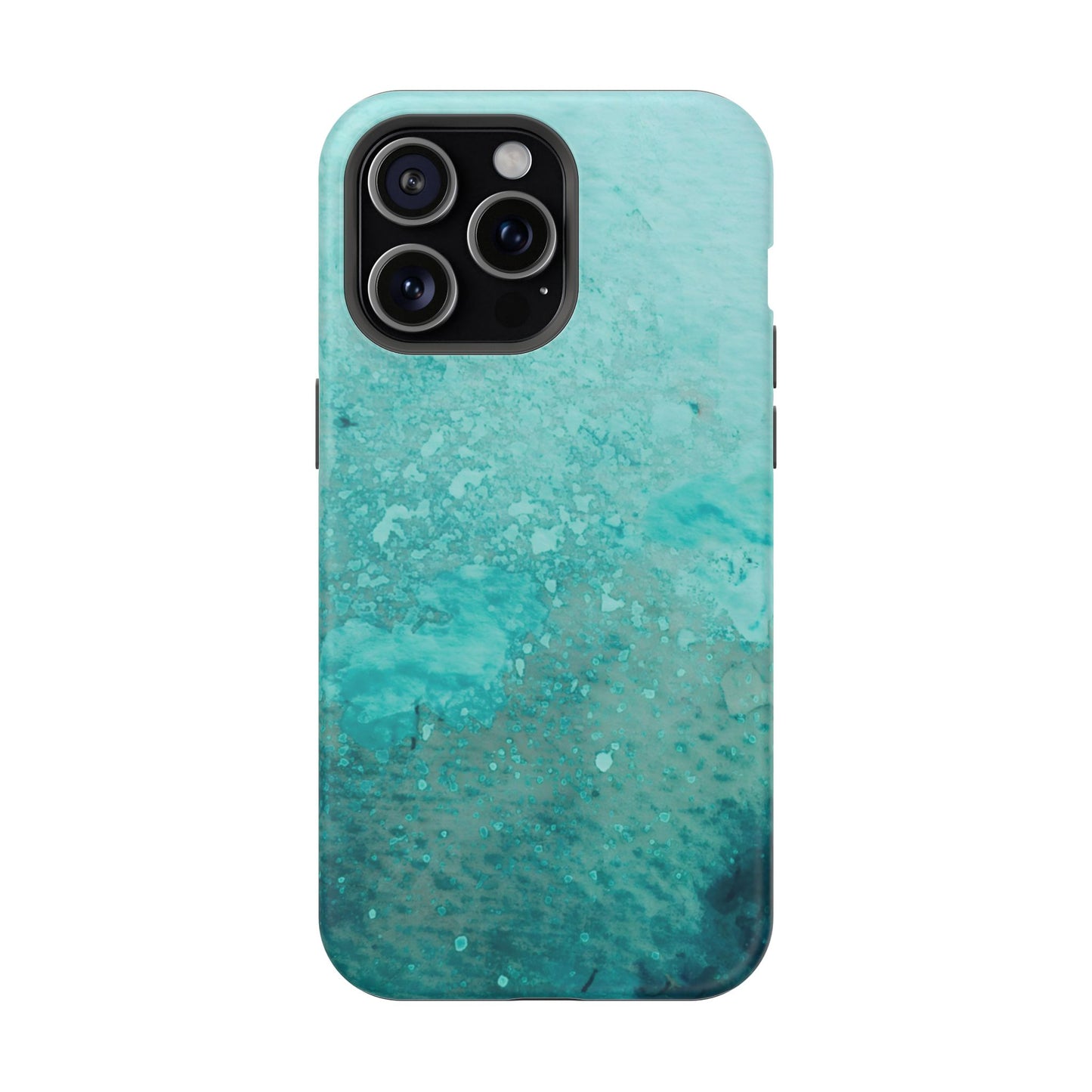 Wireless-Charging Compatible Case – Sea Glass