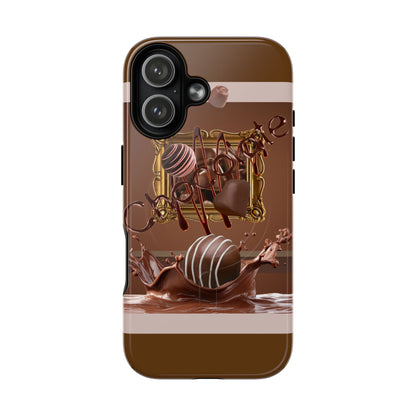Protective Magnetic Phone Case – Chocolate Truffle