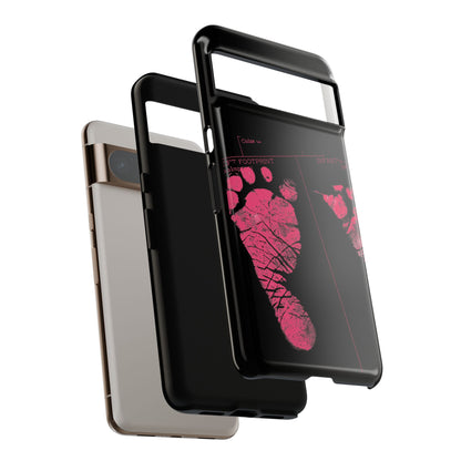 Protective Phone Case – Mom’s Little Pink Footprints