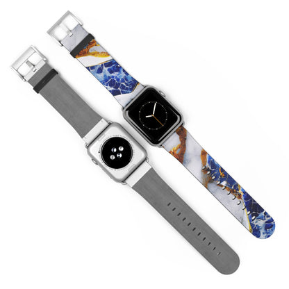 Watch Band – Sapphire Veins
