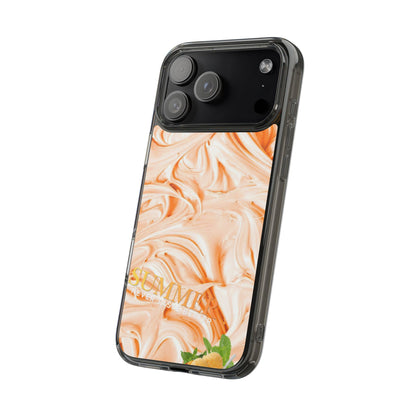 Clear Phone Case – Peach Sorbet