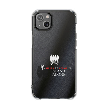 Clear Magnetic Phone Case – Stand Alone