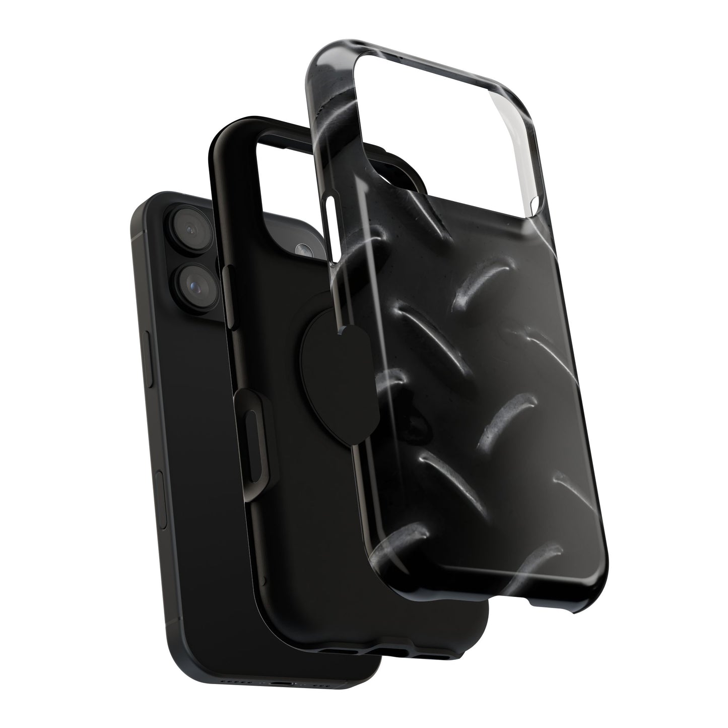 Impact-Resistant Phone Case – Blackout Plate