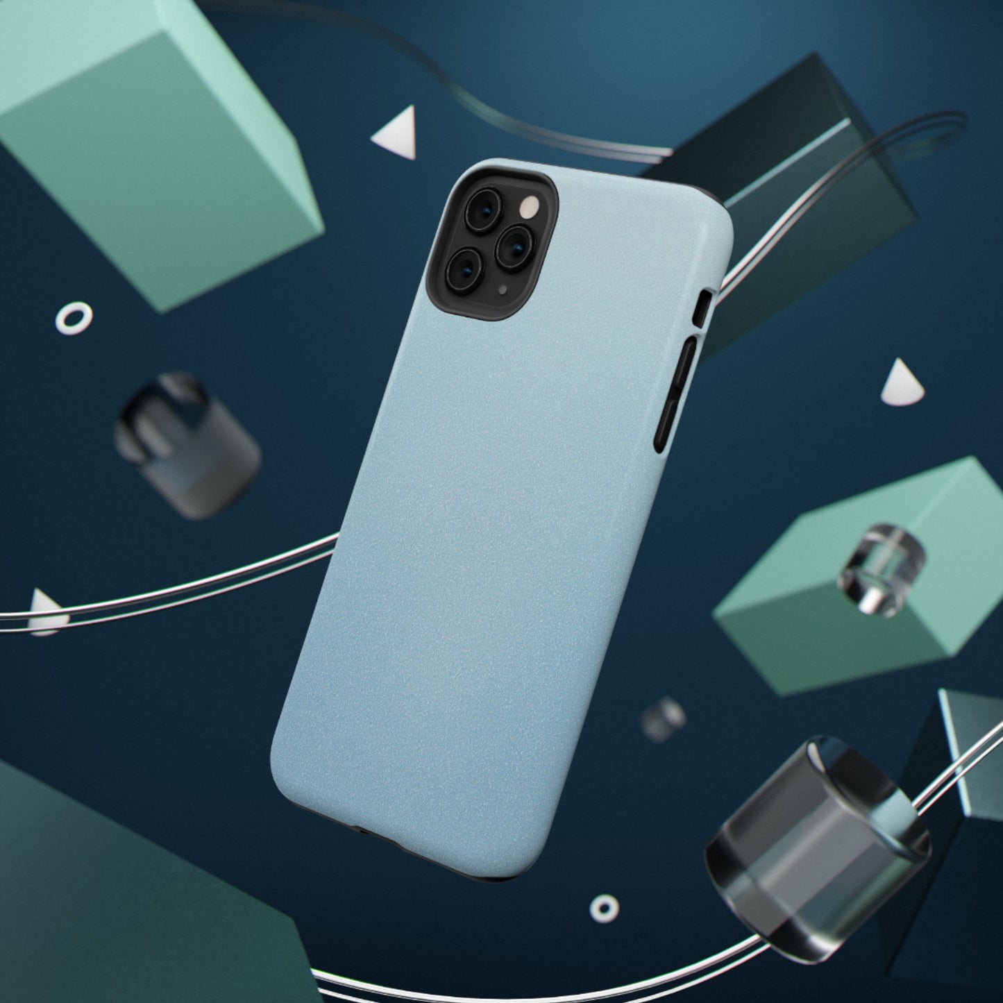 Impact-Resistant Phone Case – Blue Whisper