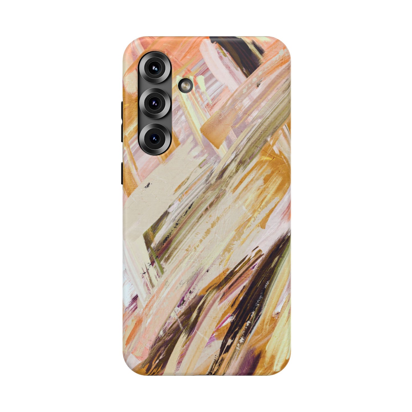 Impact-Resistant Phone Case – Brush & Bronze