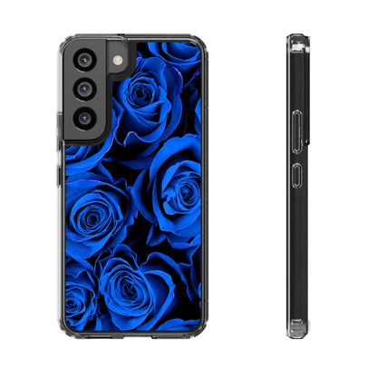 Clear Phone Case – Midnight Bloom